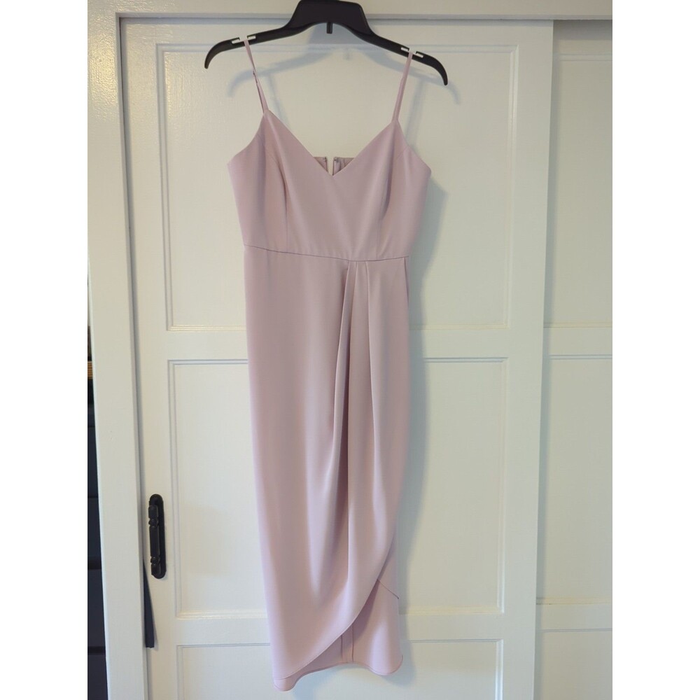 Lulu's Pink Bridesmaid Wedding Guest Dress - Small